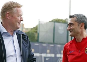 كلويفرت تدريب كومان لـ برشلونة مدرب رائع ولكن