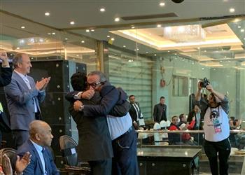 مشيدا بروح اللاعبين وزير الرياضة يهنئ منتخب مصر بعد التأهل للأولمبياد