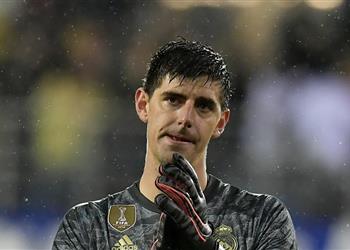 هدف جديد لتيبو كورتوا مع ريال مدريد ضد سوسيداد السبت