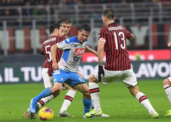 بالفيديو التعادل يحسم مواجهة ميلان ونابولي في الدوري الإيطالي