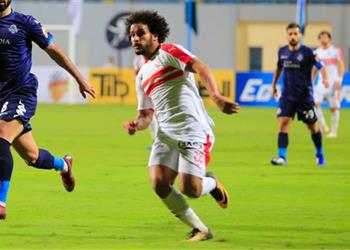 الزمالك يستبعد عبد الله جمعة من قائمة الزمالك لمواجهة إنبي في الدوري