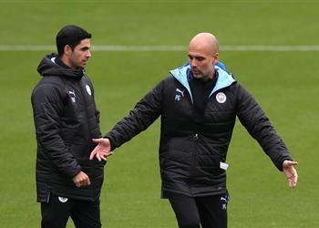 جوارديولا يرد على أنباء تولي أرتيتا قيادة آرسنال خلف ا لـ إيمري