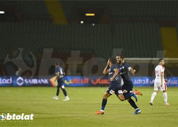 صاحب هدف إنبي الأول في الزمالك سنلعب على المربع الذهبي والأبيض فريق قوي جد ا