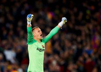 تير شتيجن عن 2019 كان عام ا مليئ ا بالتقلبات مع برشلونة وألمانيا