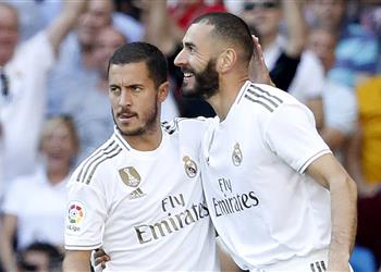 كريم بنزيما يعادل إيفرا ضد باريس سان جيرمان