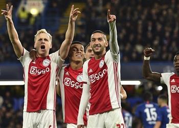 أياكس يفوز على ليل وتفصله نقطة واحدة عن التأهل إلى ثمن نهائي دوري أبطال أوروبا