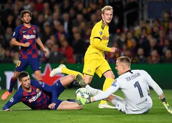 شتيجن ما يفعله ميسي ليس طبيعي ا ولعبنا مباراة جيدة أمام دورتموند