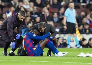 آس الإصابة تحرم ديمبلي من الكلاسيكو وتنهي عامه مع برشلونة