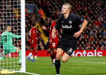 هالاند يهدد ليفربول قبل المواجهة الحاسمة في دوري أبطال أوروبا