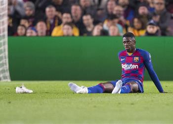 برشلونة يعلن مدة غياب عثمان ديمبلي بسبب الإصابة