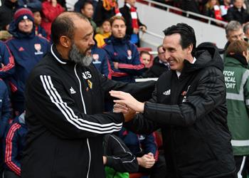 إقالة إيمري تثير قلق وولفرهامبتون بشأن نونو سانتو