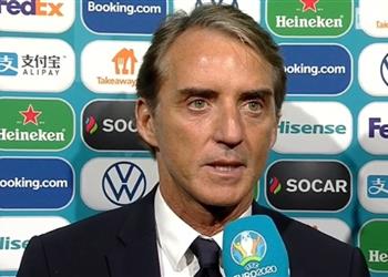 مانشيني يعلق على مجموعة الموت ومشوار إيطاليا بيورو 2020