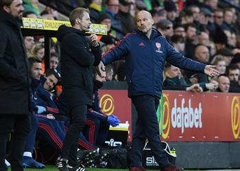 مدرب آرسنال محبط من التعادل مع نوريتش وأوباميانج ذو عقلية قوية