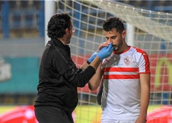 الزمالك يعلن طبيعة إصابة محمود الونش