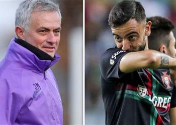 مورينيو يؤكد توتنهام لن يتعاقد مع برونو فرنانديز