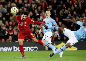 فيديو محمد صلاح ينافس على جائزة هدف الشهر في ليفربول