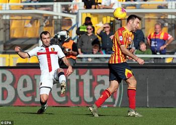 فيديو بهدف رائع وركلة جزاء والخروج مطرود ا جوران بانديف يتصدر المشهد في لقاء جنوى وليتشي