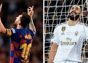 ترتيب هدافي الدوري الإسباني بعد هاتريك ميسي وهدف بنزيما في الجولة 16