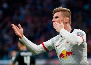 تقارير تشيلسي أرسل كشافيه لمتابعة فيرنر بمباراة لايبزج وليون