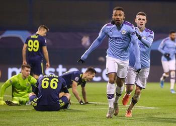 خيسوس يعتذر للاعب دينامو زغرب بعد فوز مانشستر سيتي برباعية