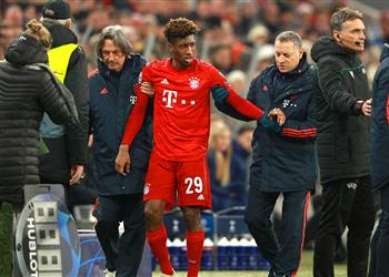 بايرن ميونخ يصدر بيان ا رسمي ا بشأن إصابة كومان الغريبة أمام توتنهام