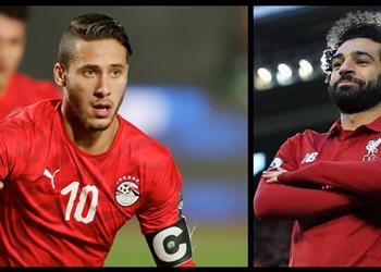 رمضان صبحي محمد صلاح فسر تصريحاتي جيد ا بسبب عقليته الكبيرة والبعض تحدث عن انضمام الثلاثي قبل الاحتفال بإنجازنا