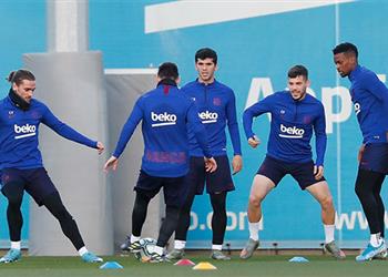 رسمي ا ث نائي برشلونة يحصل على التصريح الطبي قبل مباراة ريال سوسيداد