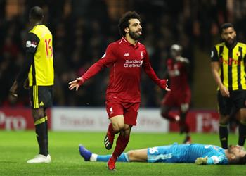تقرير بطولات قبل مباراة اليوم ماذا قدم محمد صلاح مع ليفربول أمام واتفورد