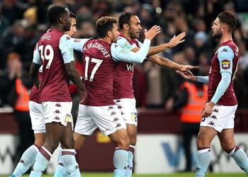 تشكيل أستون فيلا ضد شيفيلد يونايتد تريزيجيه والمحمدي على مقاعد البدلاء