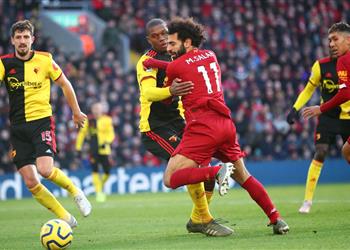 فيديو البريميرليج يختار محمد صلاح رجل مباراة ليفربول وواتفورد