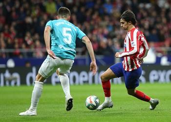 بالفيديو أتلتيكو مدريد يتخطى أوساسونا بثنائية موراتا وساؤول