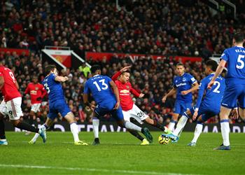 بالفيديو إيفرتون ي خمد انتفاضة سولشاير بتعادل إيجابي مع مانشستر يونايتد