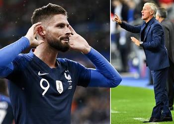 ديشامب ينصح جيرو مجدد ا عليك الرحيل عن تشيلسي