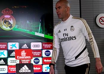 زيدان جاهزون لخوض الكلاسيكو ولا نهتم بشأن التخوفات الأمنية