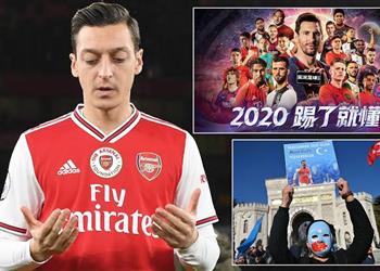 بعد انتقاده للصين حذف أوزيل من لعبة PES 2020