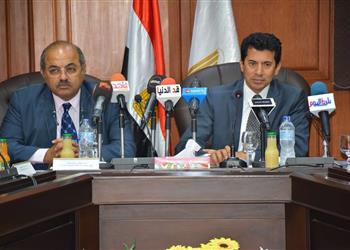 وزير الرياضة يناقش مع رئيس اللجنة الأولمبية استعدادات دورة طوكيو 2020