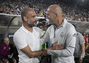 زيدان جوارديولا الجميع يتمنى التمتع بذكائه