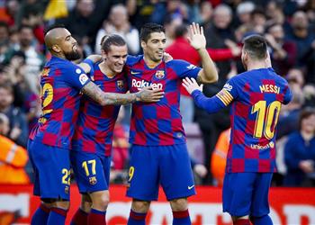 بالفيديو برشلونة بطل الشتاء في إسبانيا وميسي وسواريز يخمدان ثورة ديبورتيفو ألافيس