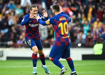 جريزمان بعد الفوز على ديبورتيفو ألافيس لم نعاني لأننا نمتلك ليونيل ميسي