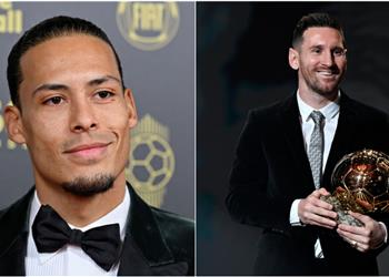 فان دايك عن خسارته الكرة الذهبية لصالح ميسي شعرت بالإحباط قليل ا