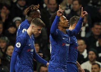 بالفيديو ويليان يحقق رقم ا نادر ا أمام توتنهام