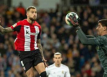 كورتوا بعد التعادل أمام بيلباو الكرة ترفض دخول المرمى ولا يجب التفكير في كريستيانو رونالدو