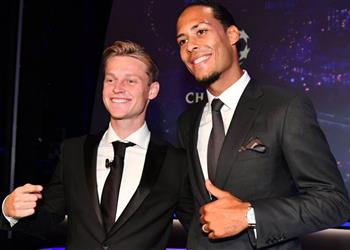 فان دايك دي يونج سيترشح للكرة الذهبية مرتين ورونالدو أحد عظماء التاريخ