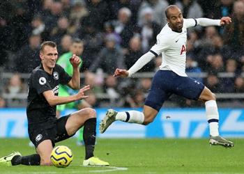 لوكاس مورا يؤكد صعوبة الفوز على برايتون ويصرح ليس هناك وقت للاحتفال