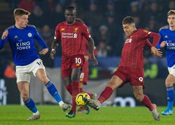 رأسية م تقنة فيديو فيرمينو يتقدم بالهدف الأول لـ ليفربول في ليستر سيتي