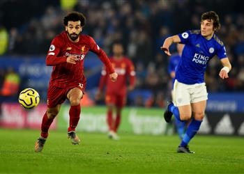 تقييم متوسط لـ محمد صلاح في مباراة ليفربول وليستر سيتي