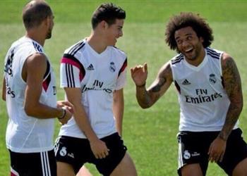 ماركا تكشف موقف مصابي ريال مدريد خاميس ومارسيلو يعودان وهازارد لن يلحق السوبر الإسباني