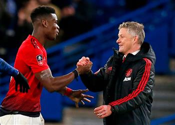 سولشاير يكشف سبب غياب بوجبا عن مباراة مانشستر يونايتد وبيرنلي