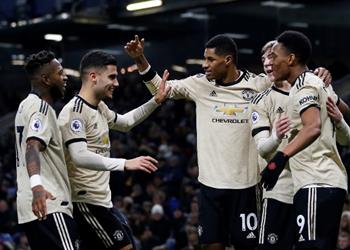 فيديو مانشستر يونايتد يقفز للمركز الخامس في الدوري الإنجليزي بثنائية أمام بيرنلي