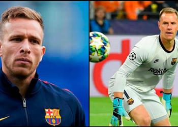 بيان رسمي برشلونة ي علن إصابة تير شتيجن ويحدد مدة غياب آرثر